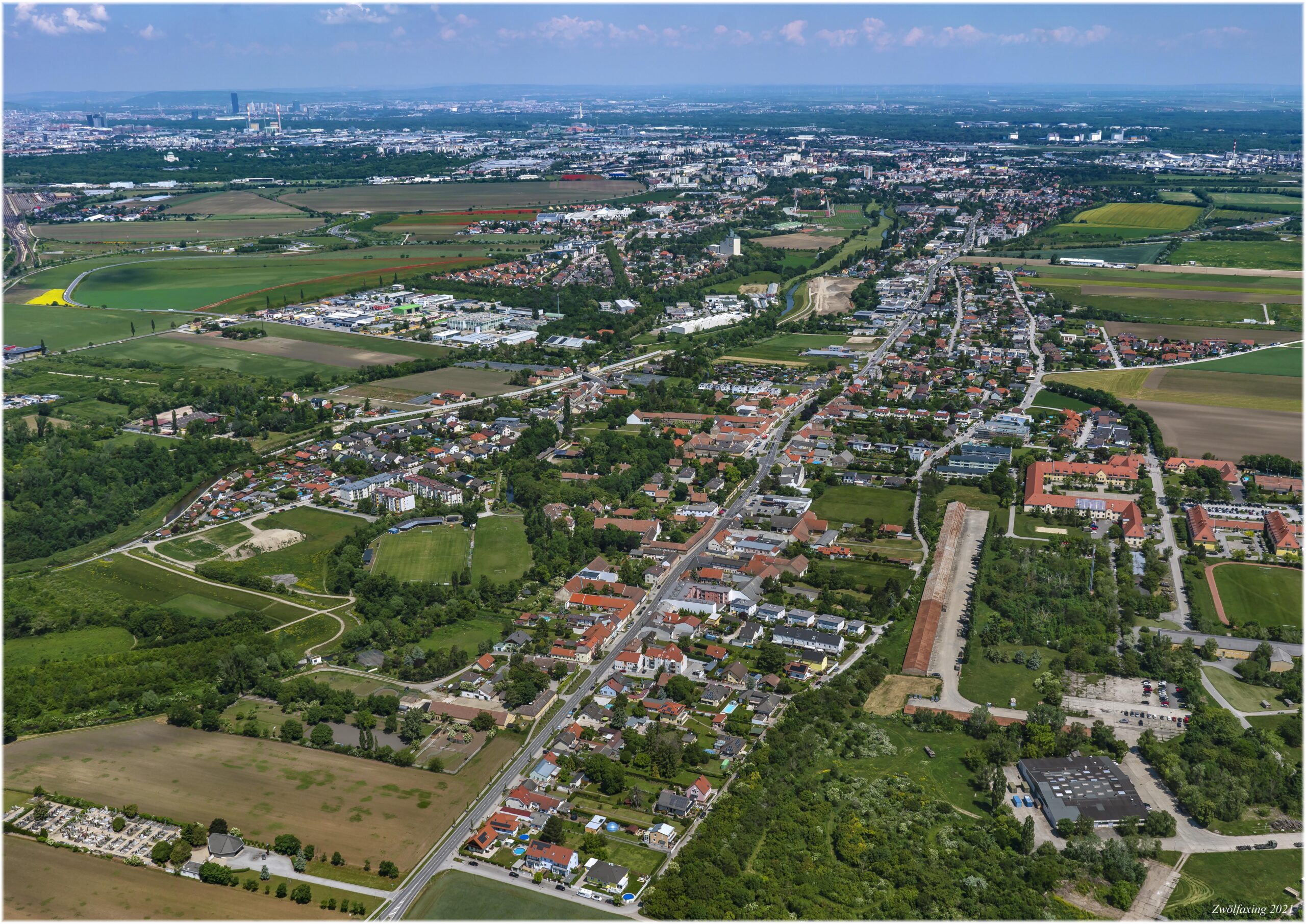 Luftaufnahme 06. 2021 Zwölfaxing