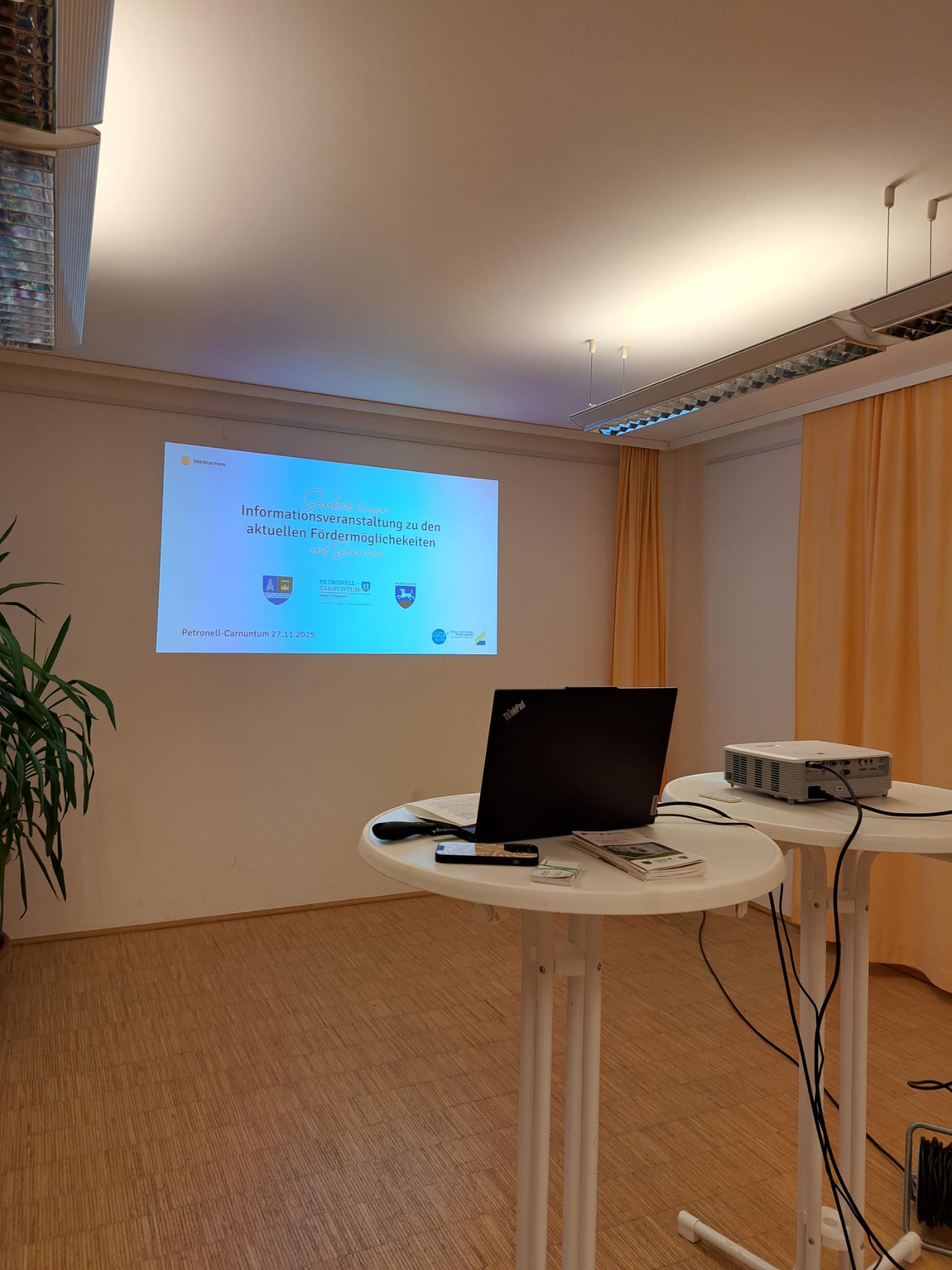 Info evening: Clean heating and renovation