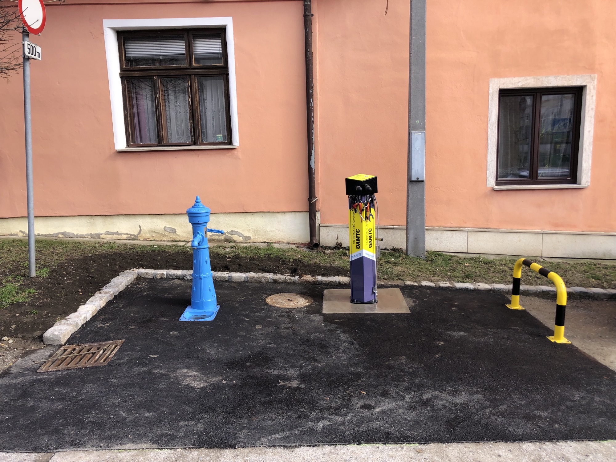 Eröffnung klimafitter Rad-Rastplatz Lanzendorf